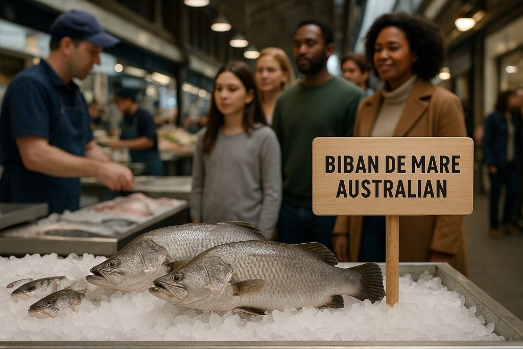 Bibanul de mare australian – peștele care se vinde cu încredere. Și se cumpără cu plăcere